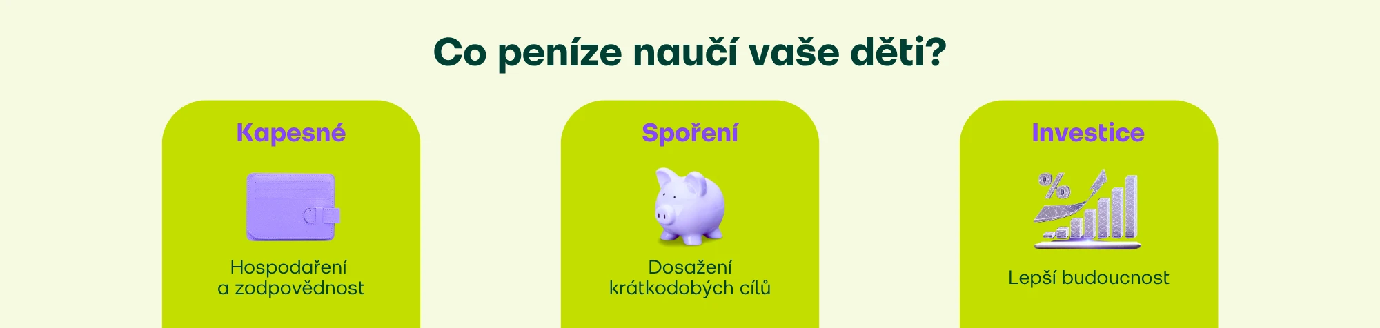 Co peníze naučí vaše děti
